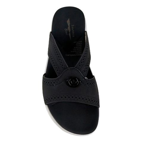 Sandalias de Verano Mujer Negro-3