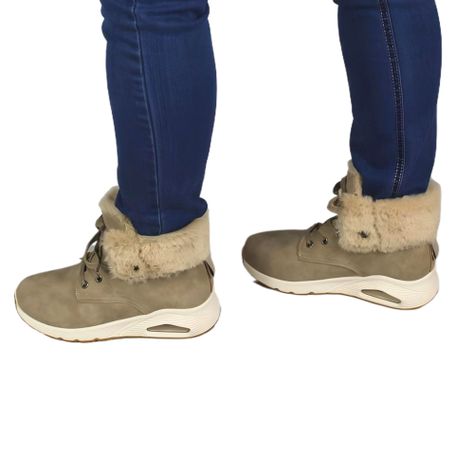 Zapatilla outdoor de Mujer Invierno 32 Yassne Gris-1