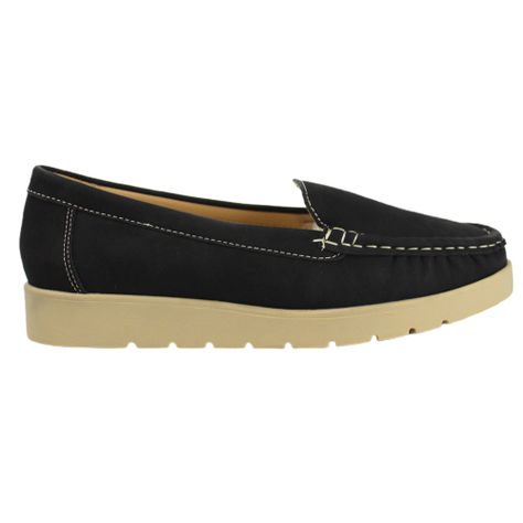 Zapato mujer comodo y liviano BZX Yassne Negro-0