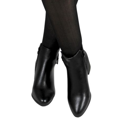 Botin Mujer Caual Negro 05 Yassne Negro-2