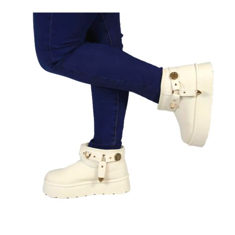 Botin de Mujer 17 Yassne Beige-3
