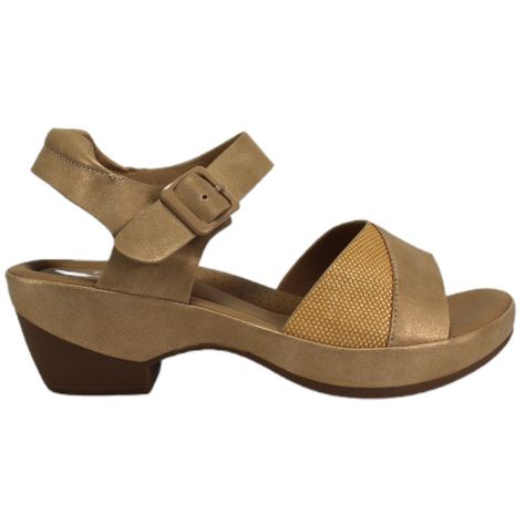 Sandalia Casual Mujer Taco Medio H52 Yassne Marron-0