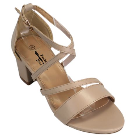 Sandalia Fiesta Mujer Taco Medio J1 Yassne Beige-2