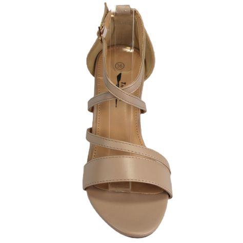 Sandalia Fiesta Mujer Taco Medio J1 Yassne Beige-3