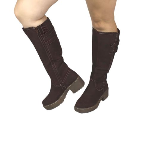 Bota de Mujer 25 Yassne Café Claro-1