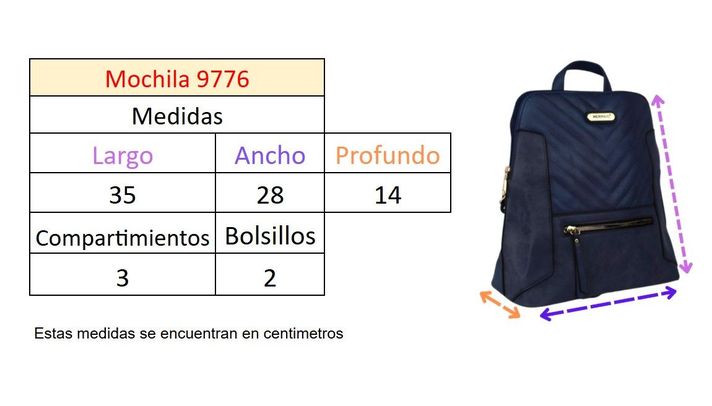Mochila Mujer 9776 Rosa Yassne-3