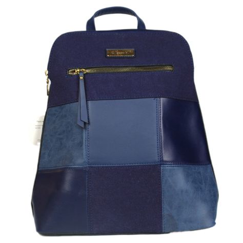 Mochila Mujer 2183 Azul Yassne -0