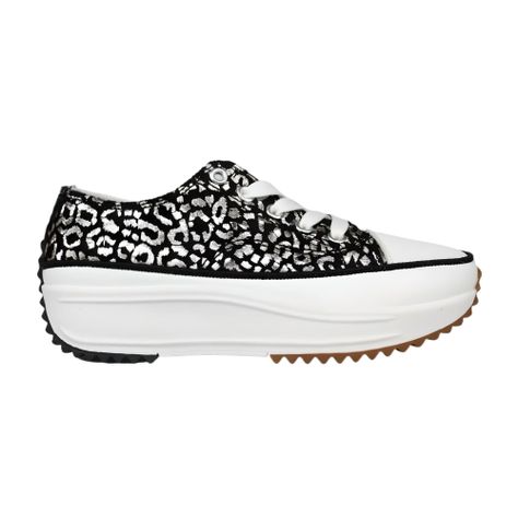 Zapatilla de Mujer Print 2410 Yassne Negro-0