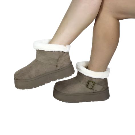 Bota de Mujer Invierno 14 Yassne Gris-1