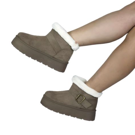 Bota de Mujer Invierno 14 Yassne Gris-3