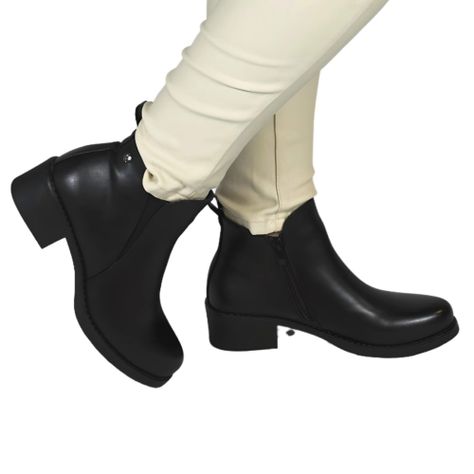 Botin de Mujer Invierno 13 Yassne Negro-3