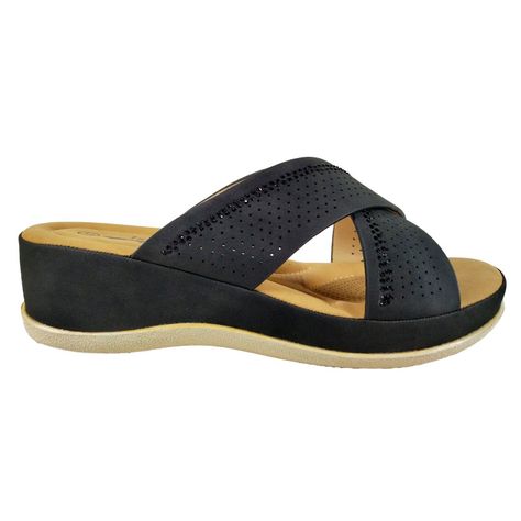 Sandalias de Fiesta para Mujer Negro-0