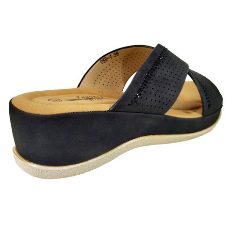 Sandalias de Fiesta para Mujer Negro-1