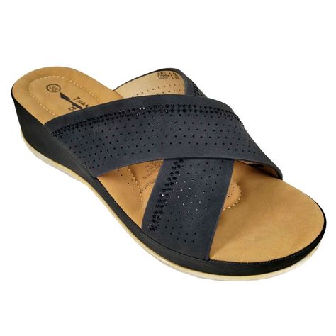 Sandalias de Fiesta para Mujer Negro-3