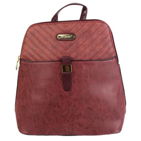 Mochila Mujer 2165 Rojo Yassne-0