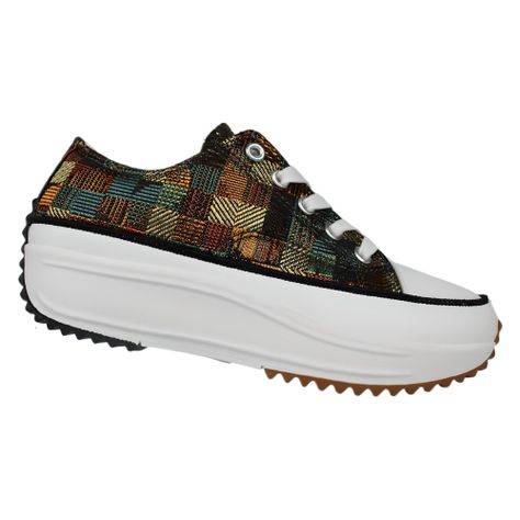 Zapatilla Mujer Casual 2409 Yassne Verde-1