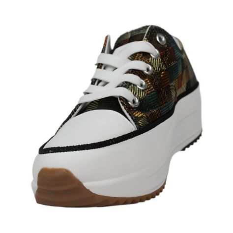 Zapatilla Mujer Casual 2409 Yassne Verde-3