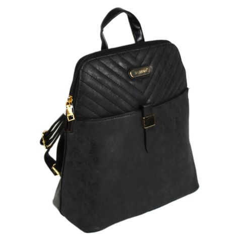 Mochila Mujer 2165 Negro Yassne-1