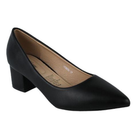 Zapato mujer taco bajo 10 Yassne Negro-1