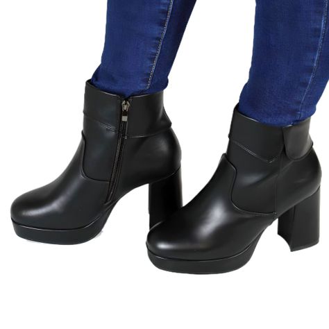 Botin de Mujer 63 Yassne Negro-0