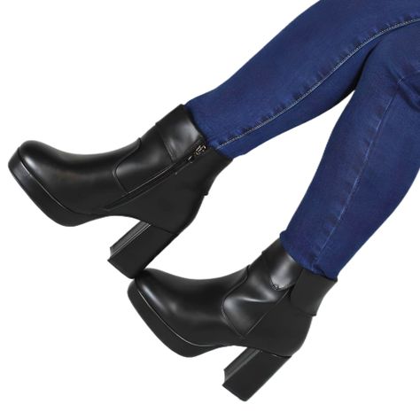 Botin de Mujer 63 Yassne Negro-3