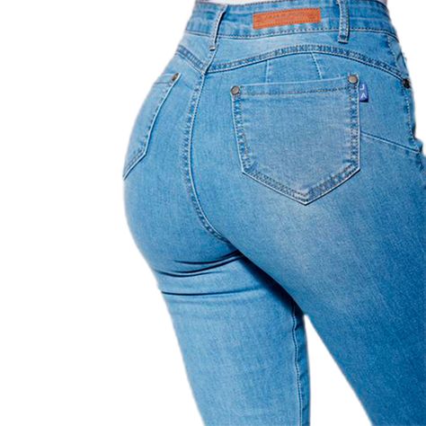 Jeans Acampanado Mujer Push Up Levanta cola J14-2