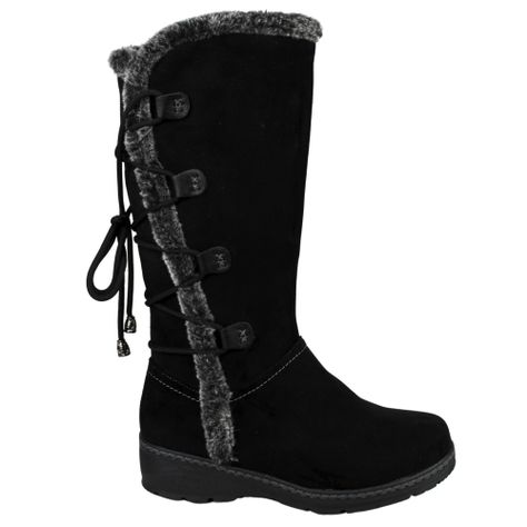 Bota Invierno Mujer Chiporro 09 Yassne Negro-0