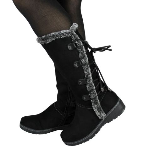 Bota Invierno Mujer Chiporro 09 Yassne Negro-2
