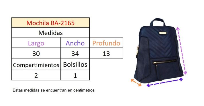 Mochila Mujer 2165 Violeta Yassne-3