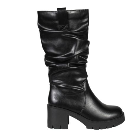 Bota Negra Casual 12 Yassne Negro-0