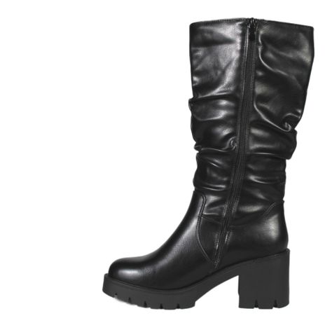 Bota Negra Casual 12 Yassne Negro-3