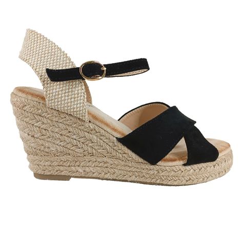 Sandalias de Mujer Taco Chino MS022 Negro-0