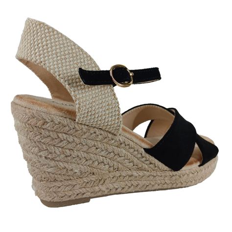 Sandalias de Mujer Taco Chino MS022 Negro-3