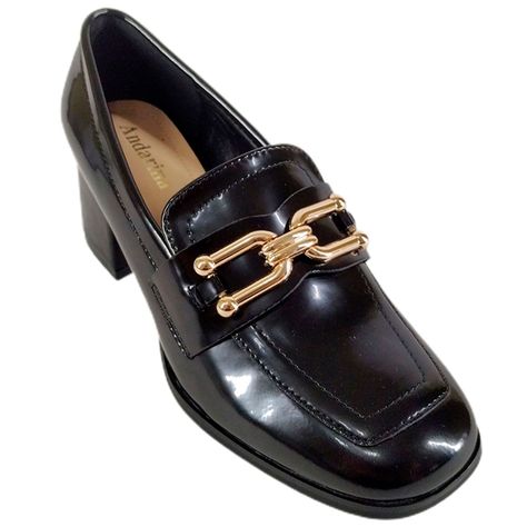 Mocasin de Mujer Taco medio-1