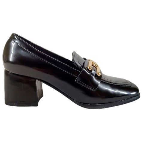 Mocasin de Mujer Taco medio-0