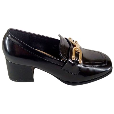 Mocasin de Mujer Taco medio-2