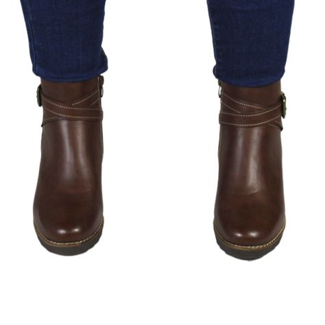 Botin de Mujer Invierno 72 Yassne Café-3