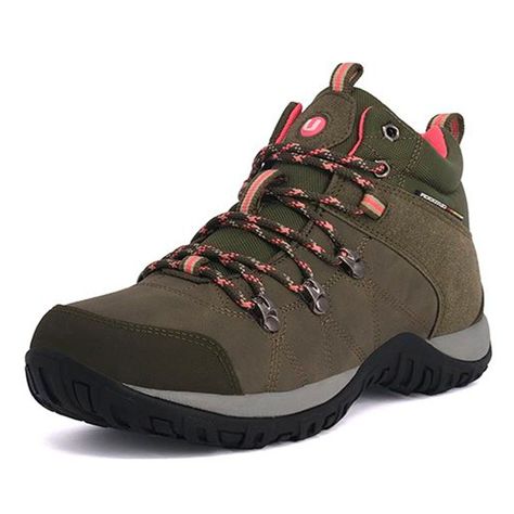 BOTÍN OUTDOOR MUJER UNISPORT FARBAUTI VERDE-2