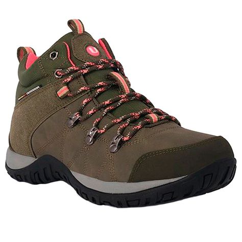 BOTÍN OUTDOOR MUJER UNISPORT FARBAUTI VERDE-0