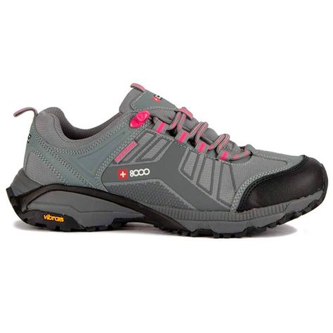 ZAPATILLA 8000 MUJER TESAS GRIS CLARO-FUCSIA-1