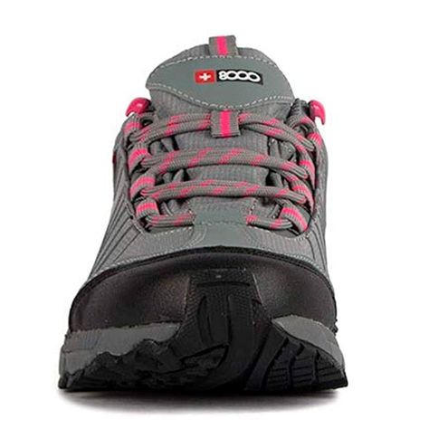ZAPATILLA 8000 MUJER TESAS GRIS CLARO-FUCSIA-3