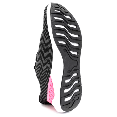 Zapatilla Deportiva Power Evolution Negro/rosa-2