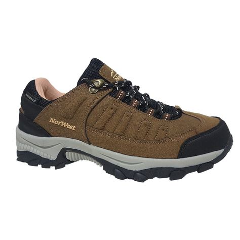 ZAPATILLA NORWEST MUJER CAMPER WATERPROOF BROWNPINK-0