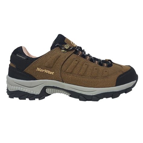 ZAPATILLA NORWEST MUJER CAMPER WATERPROOF BROWNPINK-1