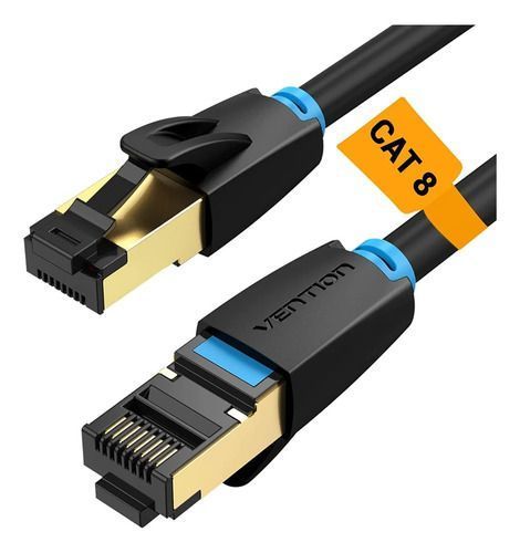 0.5 Mts. Cat8 Sftp 40gbps. Cable Red Ethernet Rj45. Vention.-8