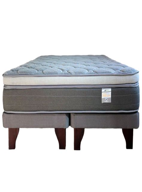 Cama Europea Infinity Gris One Side 2.0 Pza Bd-0