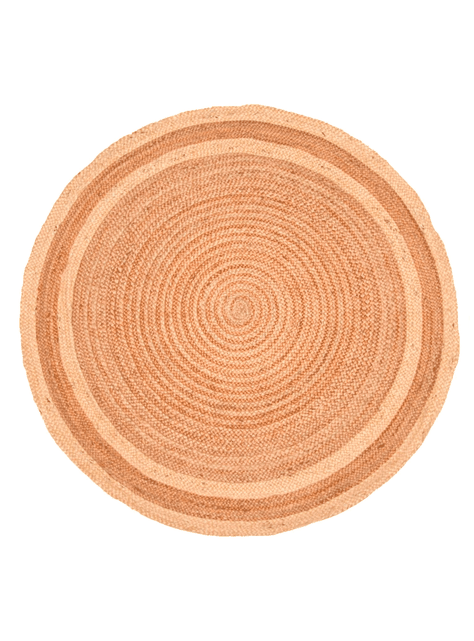 Alfombra Redonda Yute 150 cm Nav Bk 135 Bazhars-0