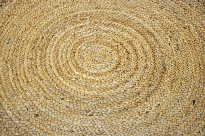 Alfombra  Jute Nav Bk 070 Rnd 200X200-3