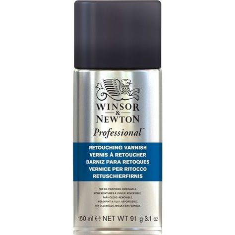 Barniz en Spray de Retoque Artists Winsor & Newton 150ml-0