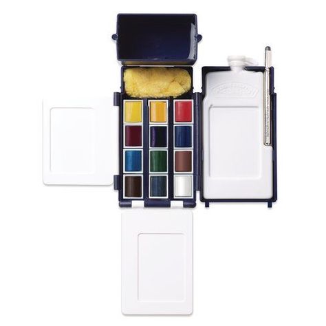 Set Acuarelas Cotman Winsor & Newton 12 Medio Godet-4